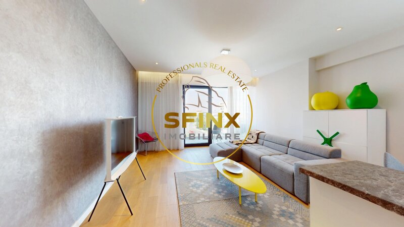 Herastrau apartament 3 camere One Herastrau towers 146mp  loc de parcare