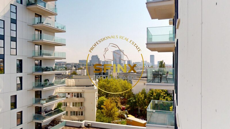 Herastrau apartament 3 camere One Herastrau towers 146mp  loc de parcare