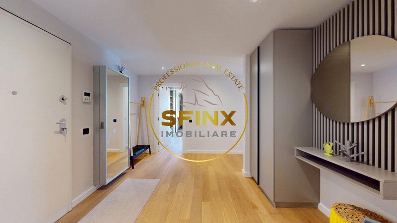 Herastrau apartament 3 camere One Herastrau towers 146mp  loc de parcare