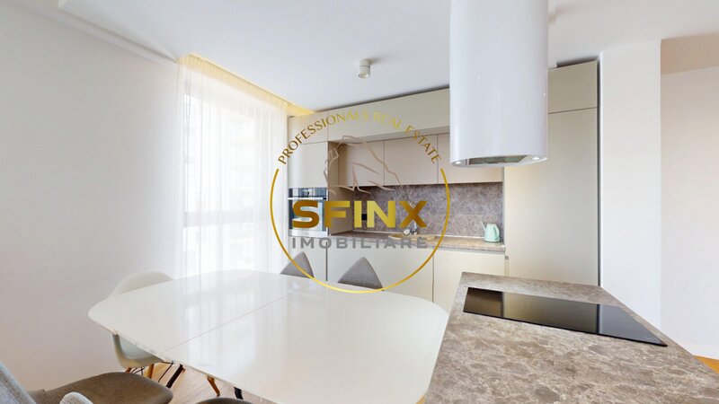 Herastrau apartament 3 camere One Herastrau towers 146mp  loc de parcare